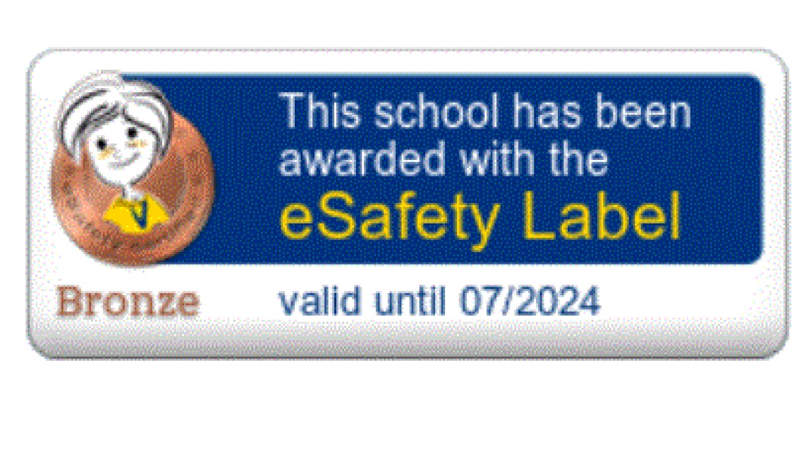 Okulumuz E Güvenlik Etiketi İle Ödüllendirildi